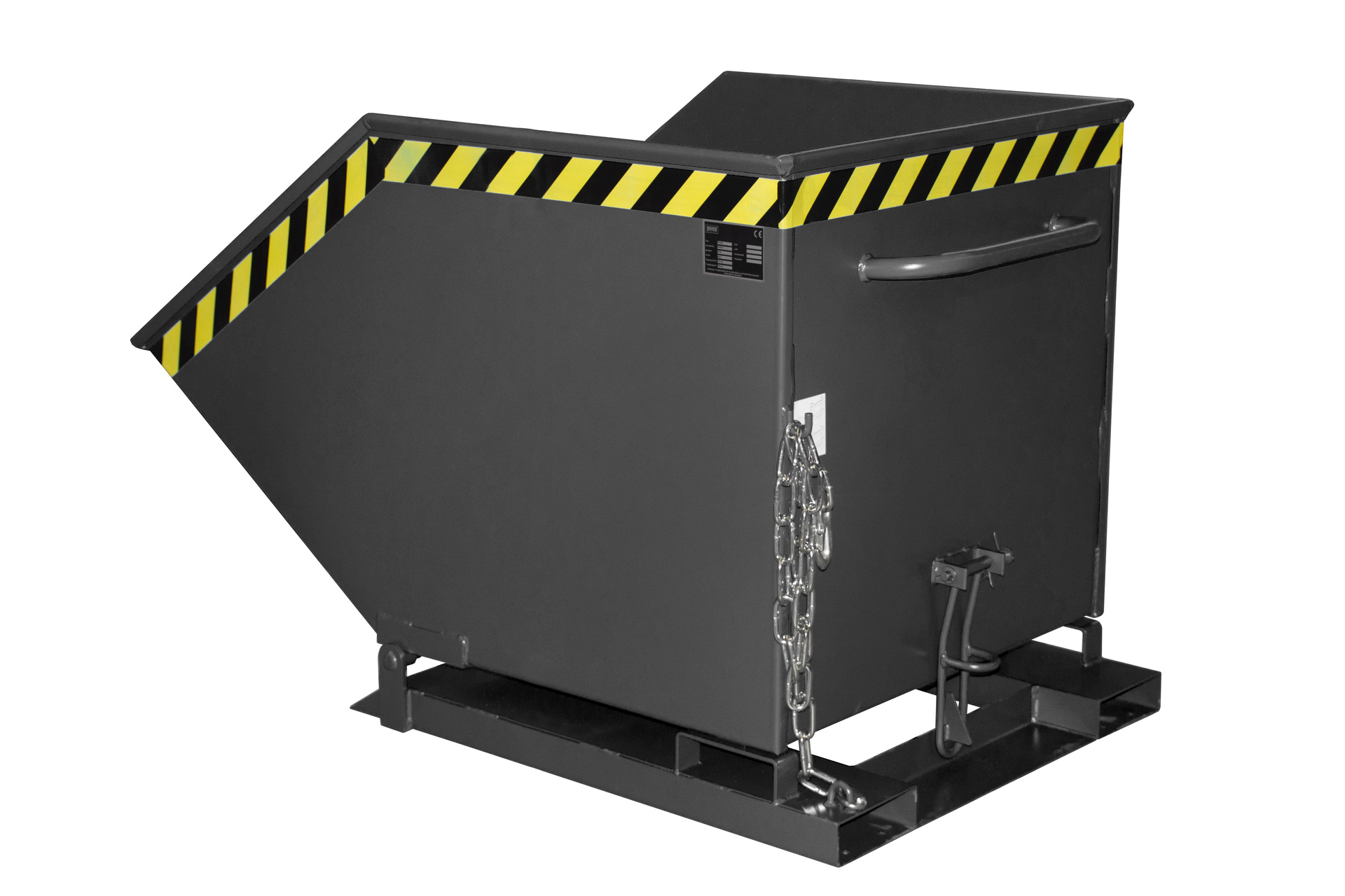 Kippmulde Typ KK RAL 7021 Schwarzgrau-Anbaugeräte für Ihren Stapler